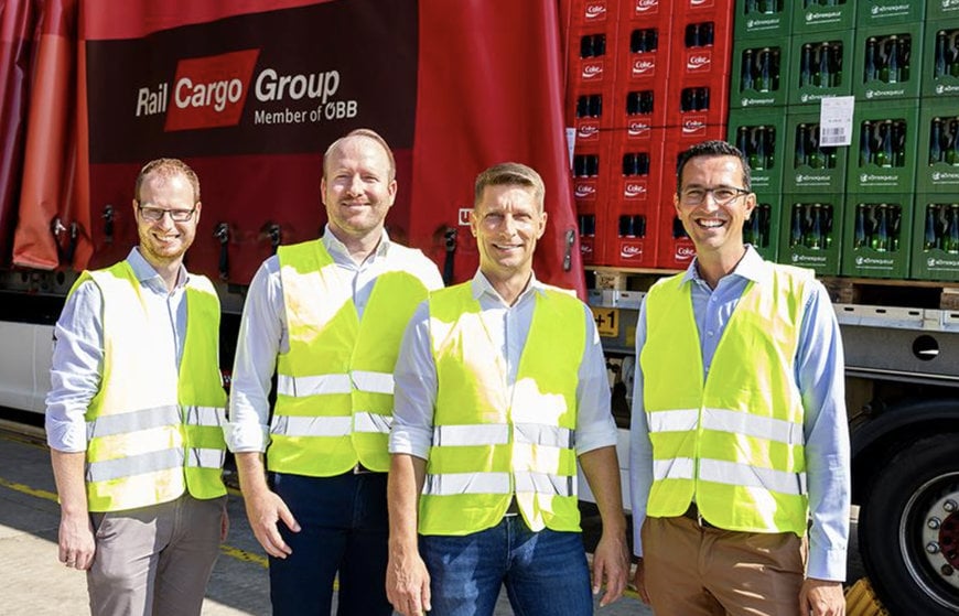 Coca-Cola & Co. now taking the train more often with Rail Cargo Group